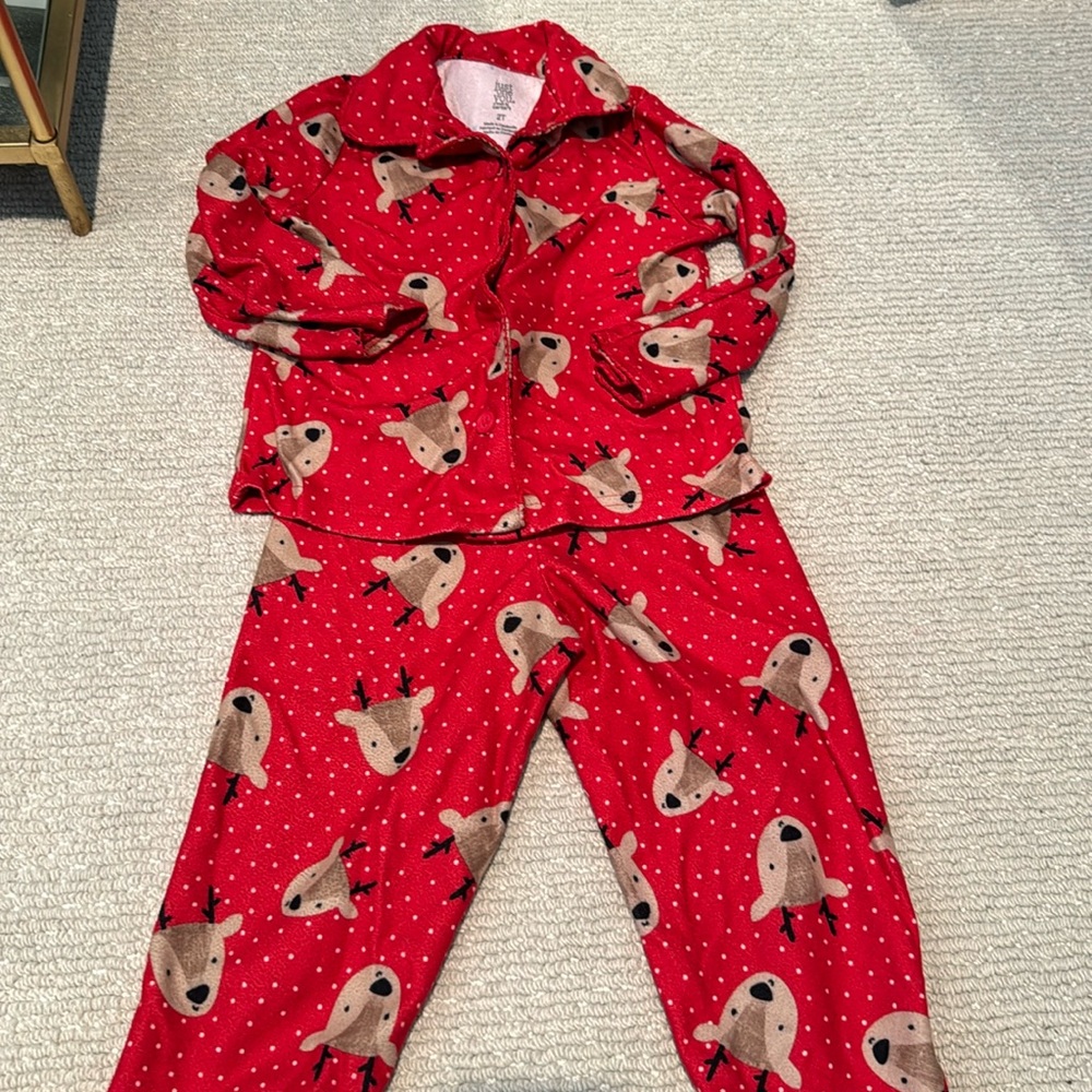 Carters Christmas pajamas